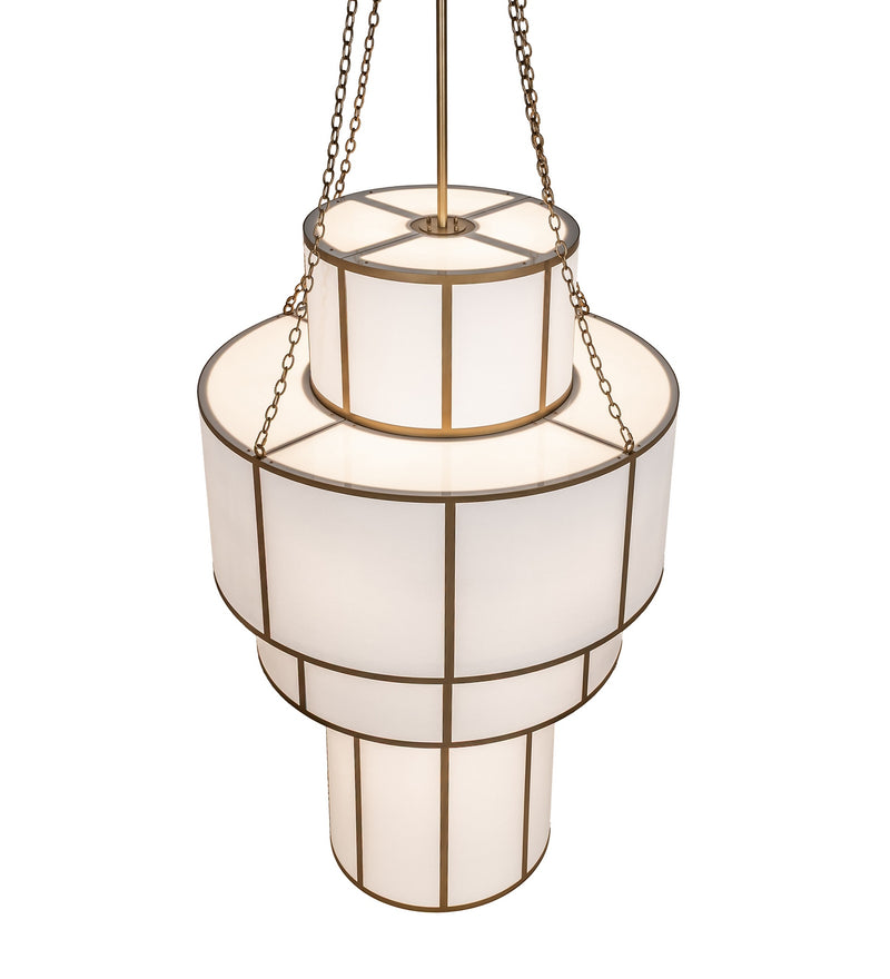 Meyda Tiffany 279555 LED Pendant, Gold Metallic