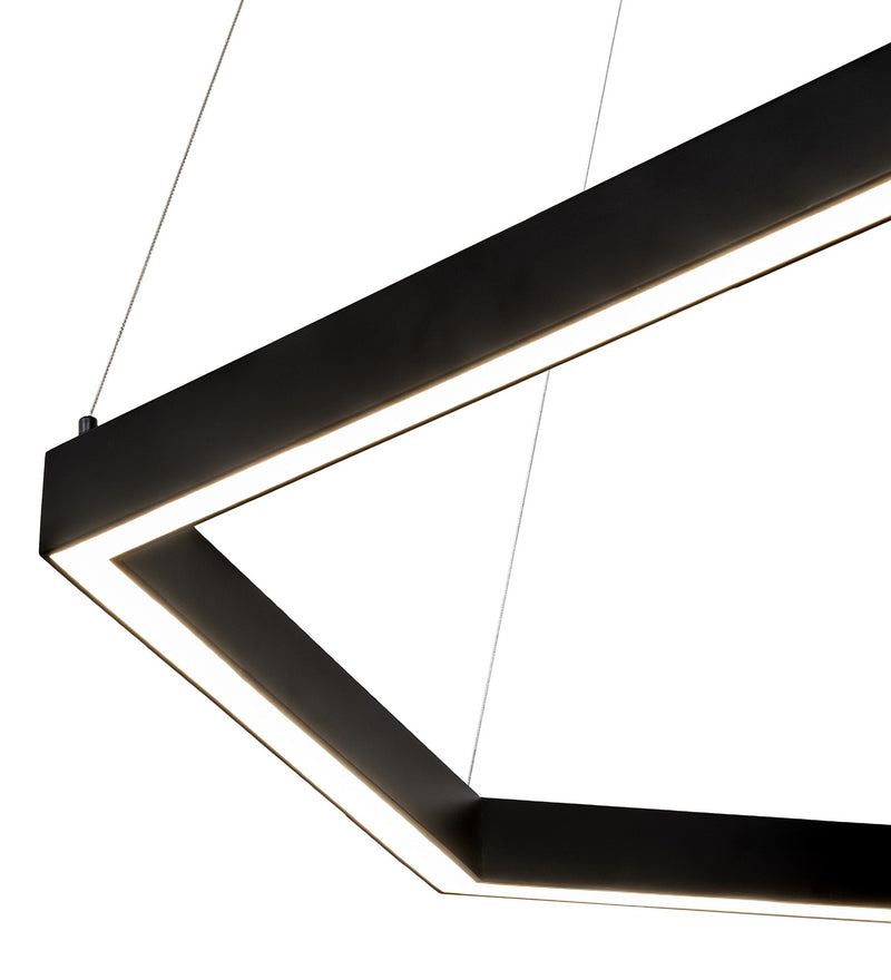 Meyda Tiffany 279810 LED Pendant, Flat Black