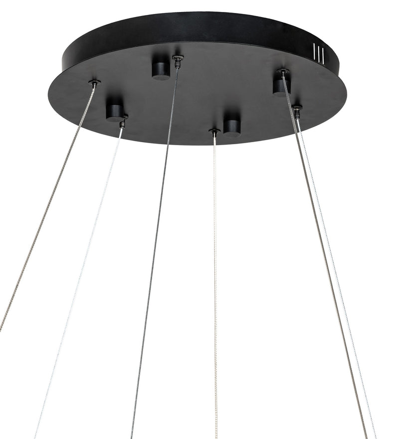 Meyda Tiffany 279810 LED Pendant, Flat Black