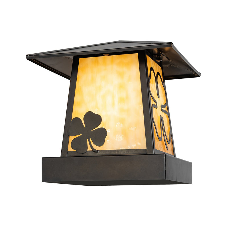 Meyda Tiffany 279816 LED Pier Mount, Craftsman Brown