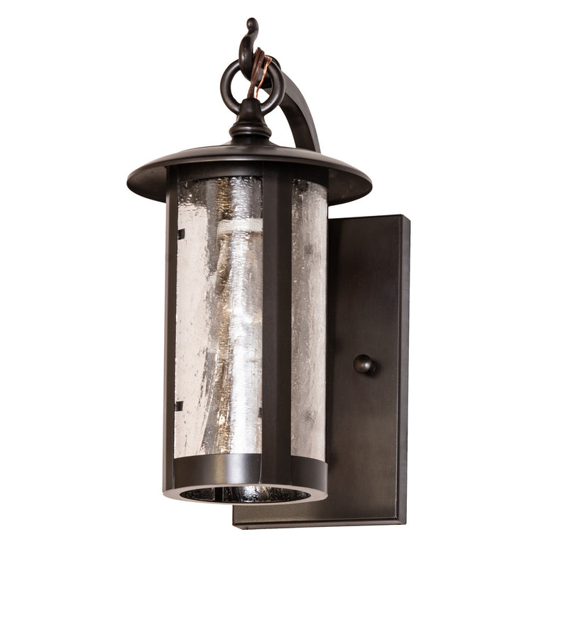 Meyda Tiffany 280204 One Light Wall Sconce, Craftsman Brown