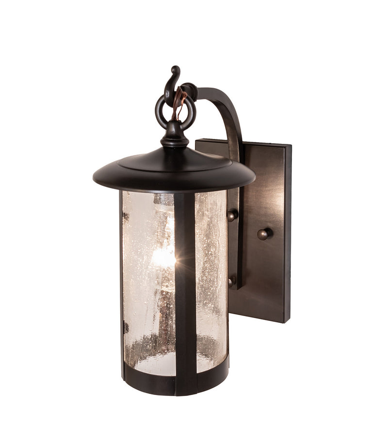 Meyda Tiffany 280204 One Light Wall Sconce, Craftsman Brown