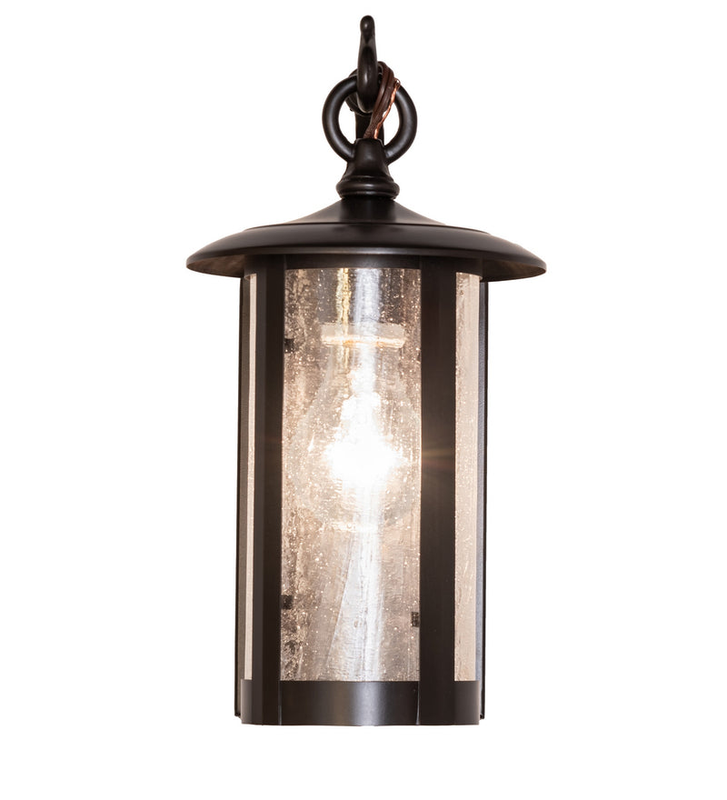 Meyda Tiffany 280204 One Light Wall Sconce, Craftsman Brown