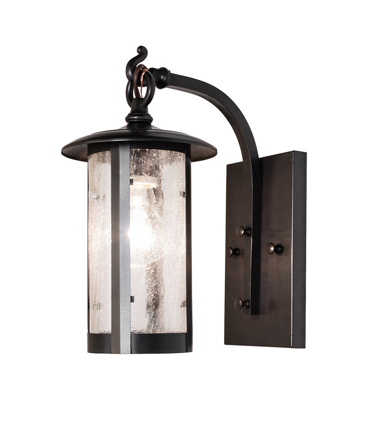 Meyda Tiffany 280204 One Light Wall Sconce, Craftsman Brown