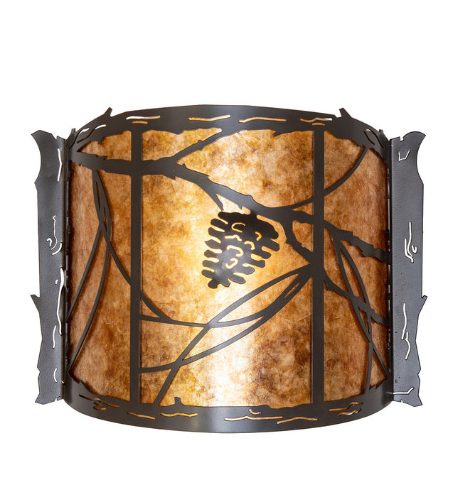 Meyda Tiffany 280280 One Light Wall Sconce, Timeless Bronze