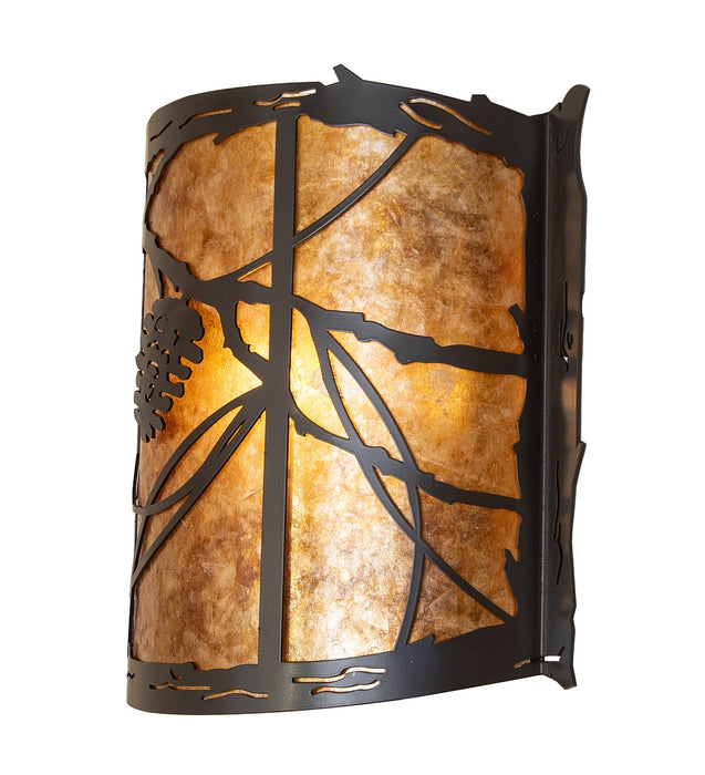 Meyda Tiffany 280280 One Light Wall Sconce, Timeless Bronze