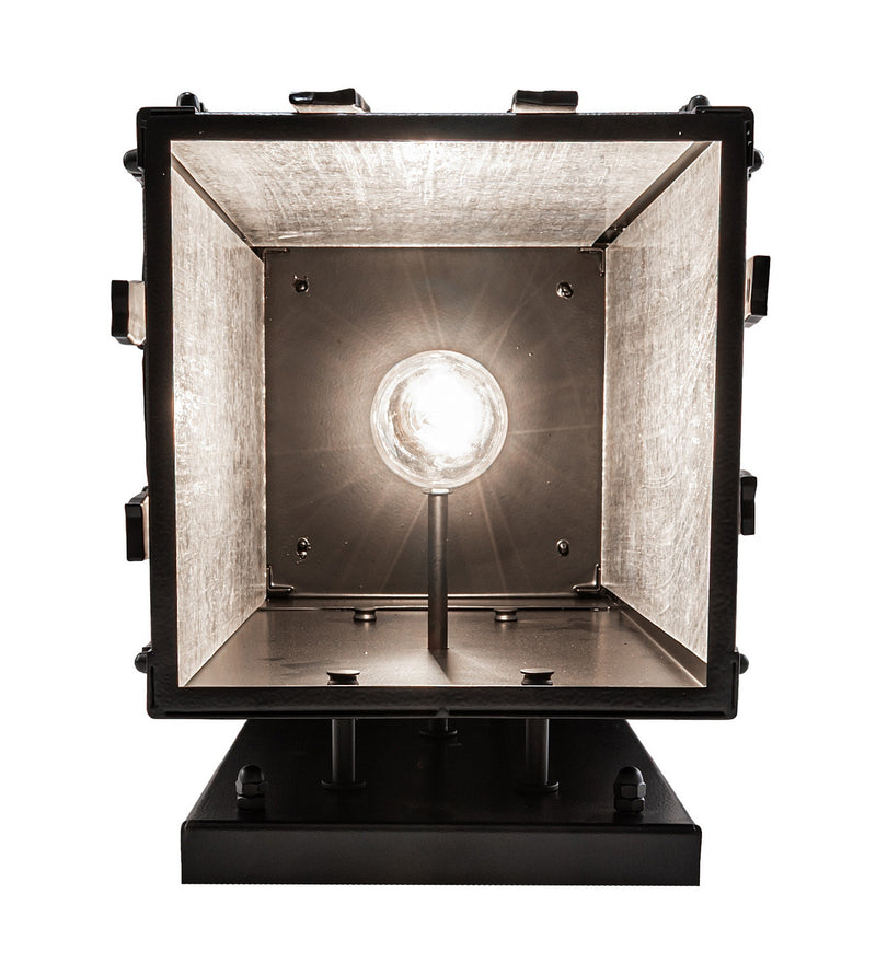 Meyda Tiffany 280448 Two Light Wall Sconce, Black Satin Wrought Iron
