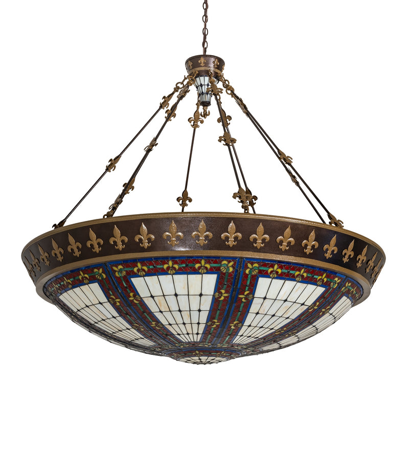Meyda Tiffany 280520 LED Pendant, Copper Vein & Nu Gold