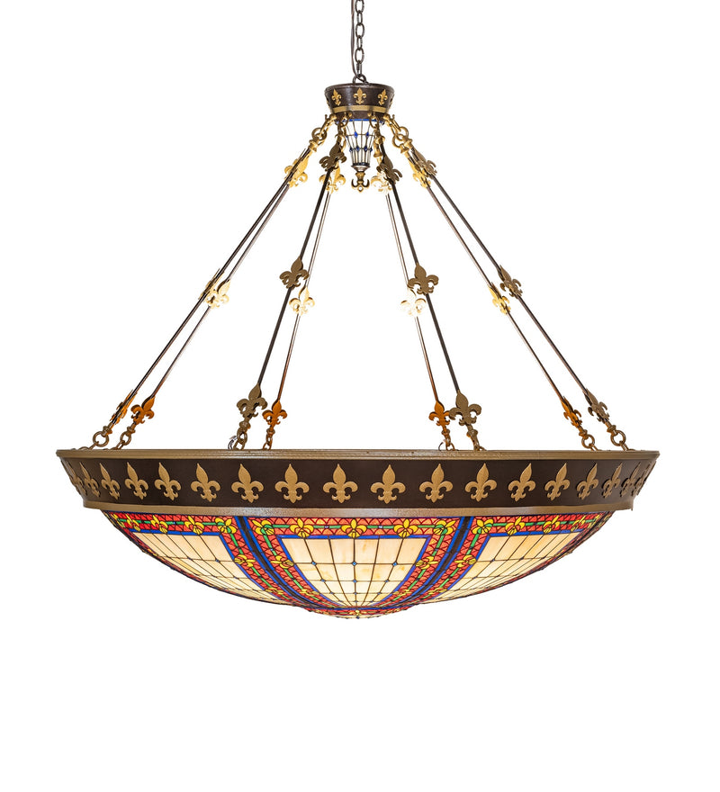 Meyda Tiffany 280520 LED Pendant, Copper Vein & Nu Gold