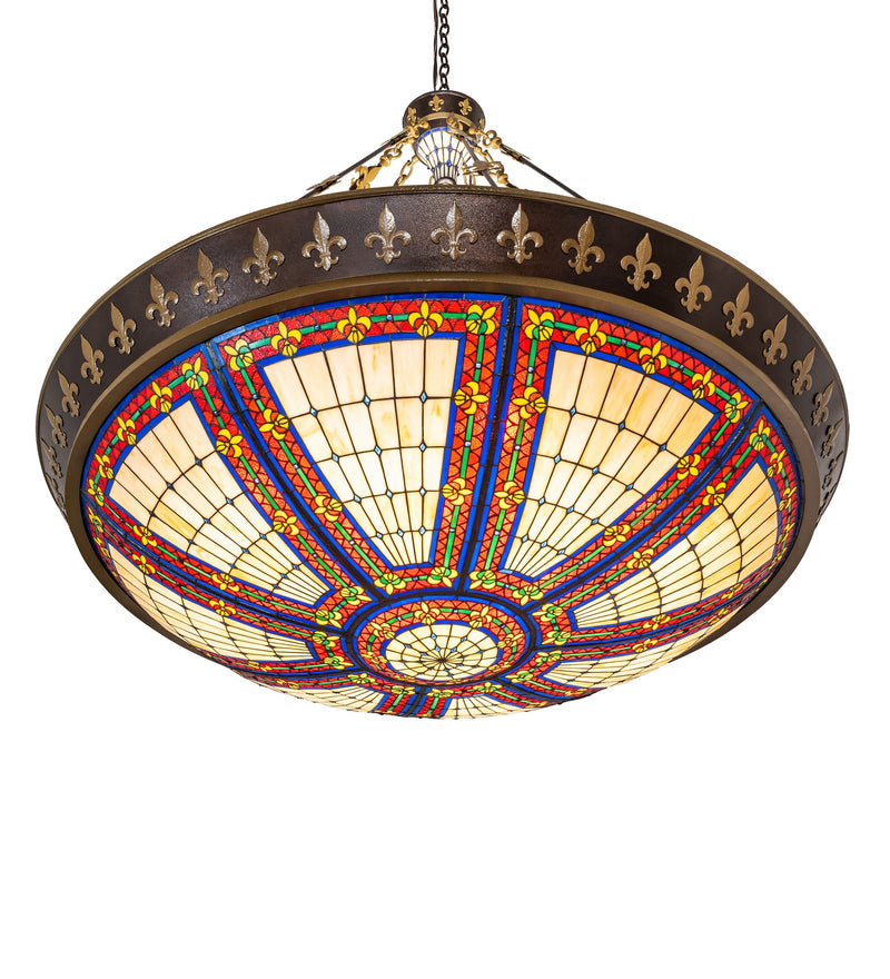 Meyda Tiffany 280520 LED Pendant, Copper Vein & Nu Gold