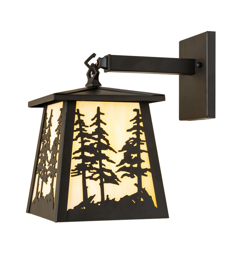 Meyda Tiffany 281102 One Light Wall Sconce, Oil Rubbed Bronze