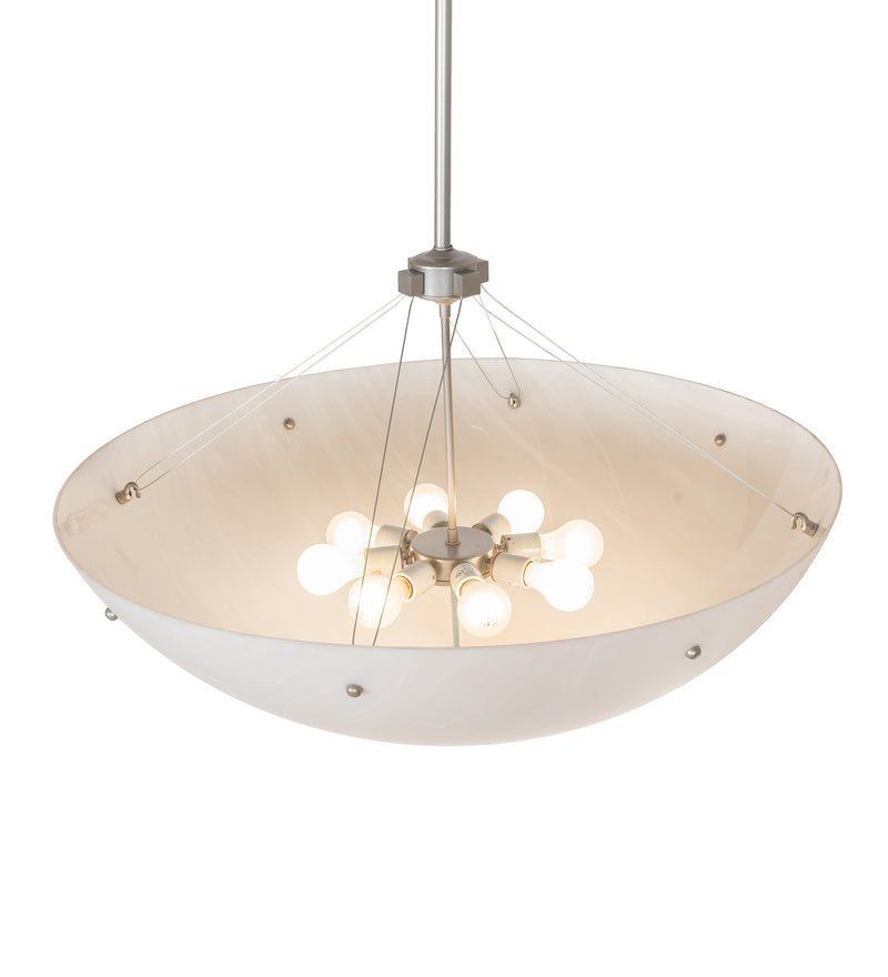 Meyda Tiffany 281164 Eight Light Pendant, Nickel