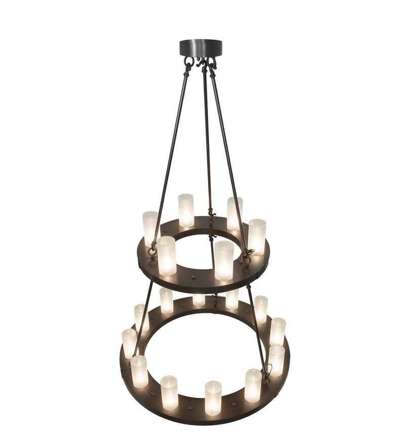 Meyda Tiffany 281441 LED Chandelier, Timeless Bronze