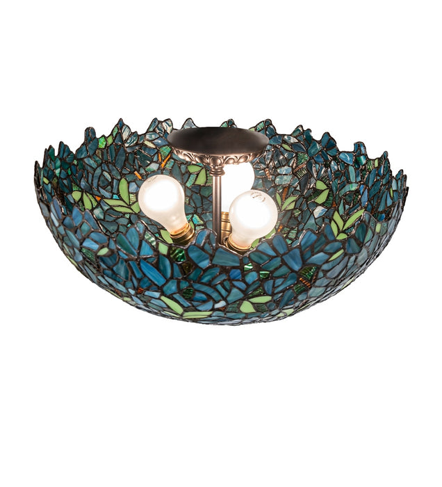 Meyda Tiffany 281748 Three Light Flushmount