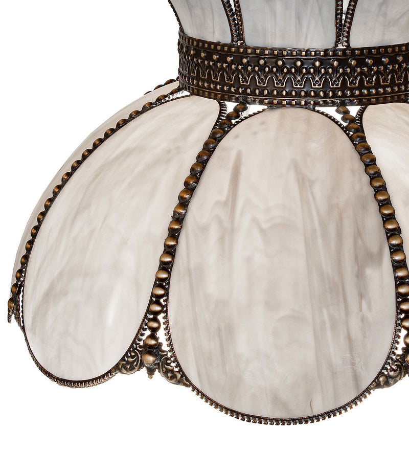 Meyda Tiffany 281860 Shade, Highlighted Craftsman Brown