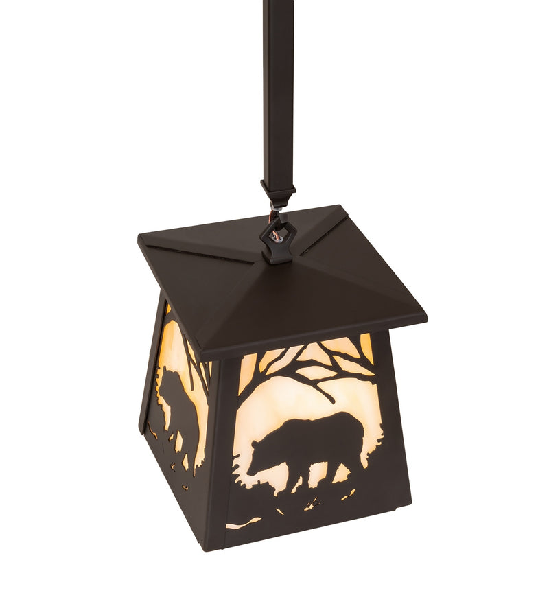 Meyda Tiffany 282329 One Light Mini Pendant, Oil Rubbed Bronze