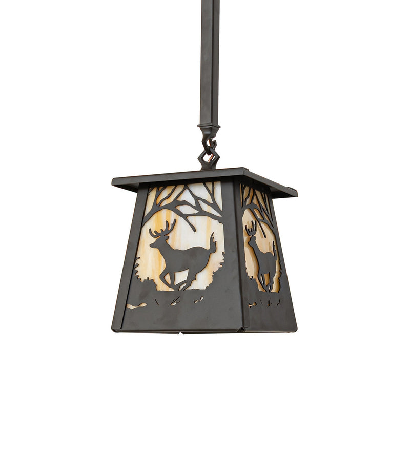 Meyda Tiffany 282330 One Light Mini Pendant, Oil Rubbed Bronze