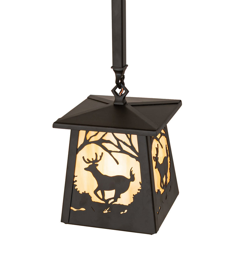 Meyda Tiffany 282330 One Light Mini Pendant, Oil Rubbed Bronze