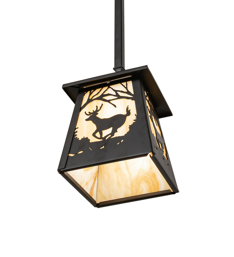 Meyda Tiffany 282330 One Light Mini Pendant, Oil Rubbed Bronze