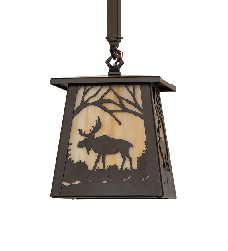 Meyda Tiffany 282331 One Light Mini Pendant, Oil Rubbed Bronze