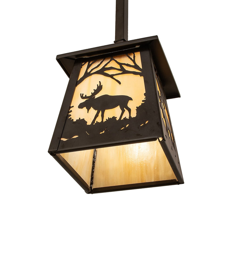 Meyda Tiffany 282331 One Light Mini Pendant, Oil Rubbed Bronze