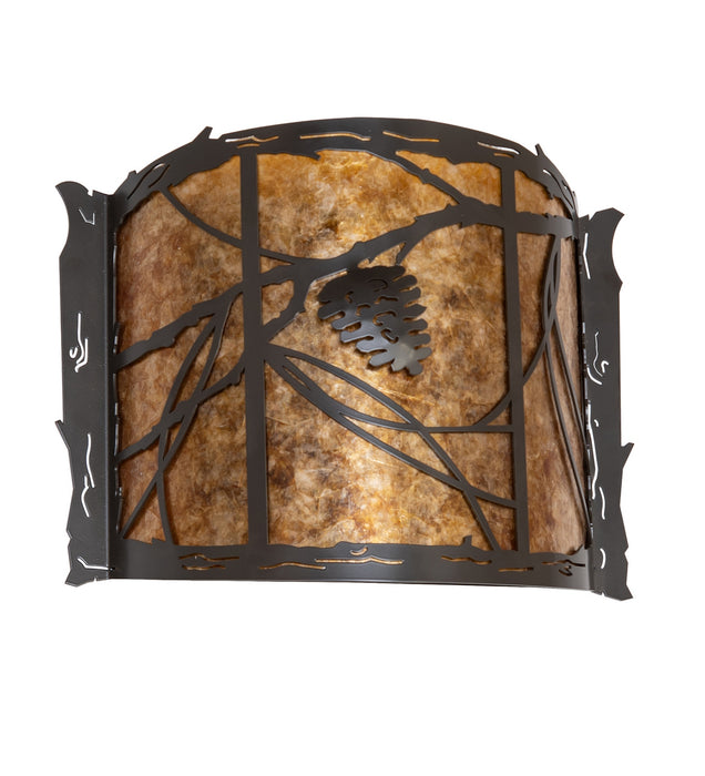 Meyda Tiffany 282452 One Light Wall Sconce, Timeless Bronze