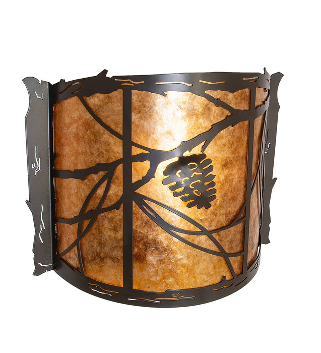 Meyda Tiffany 282452 One Light Wall Sconce, Timeless Bronze