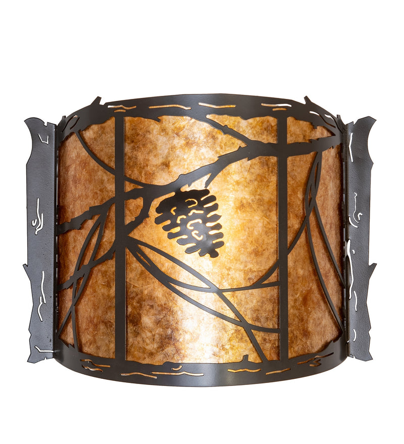 Meyda Tiffany 282452 One Light Wall Sconce, Timeless Bronze