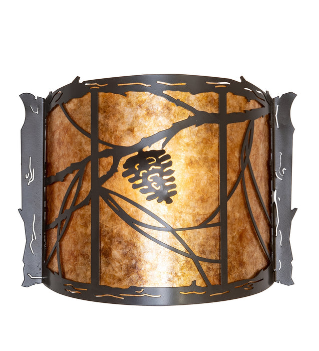 Meyda Tiffany 282452 One Light Wall Sconce, Timeless Bronze