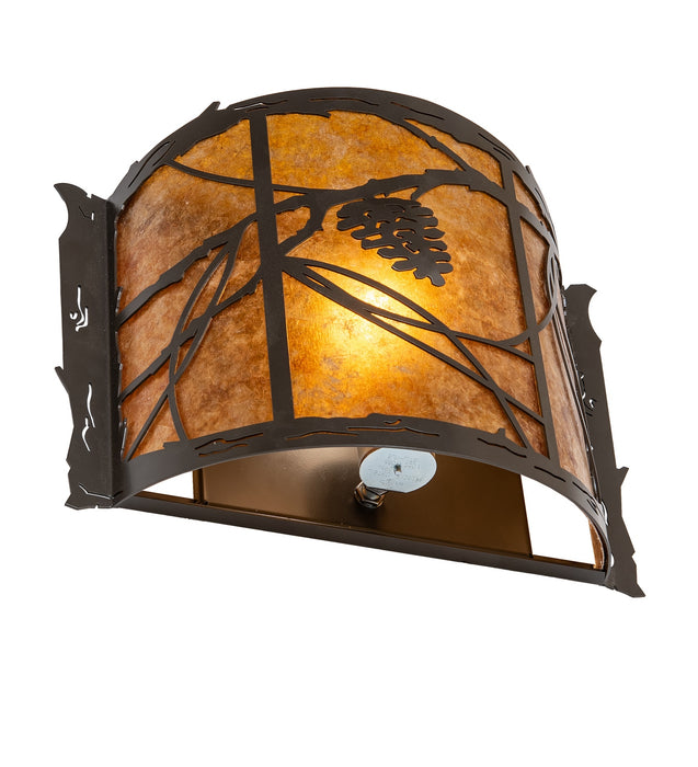Meyda Tiffany 282452 One Light Wall Sconce, Timeless Bronze