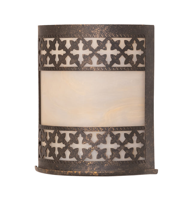 Meyda Tiffany 282458 One Light Wall Sconce, Golden Bronze