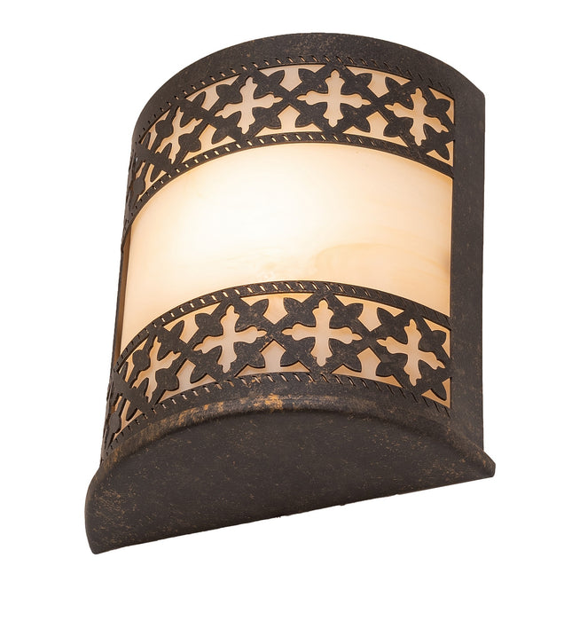 Meyda Tiffany 282458 One Light Wall Sconce, Golden Bronze
