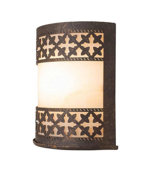 Meyda Tiffany 282458 One Light Wall Sconce, Golden Bronze