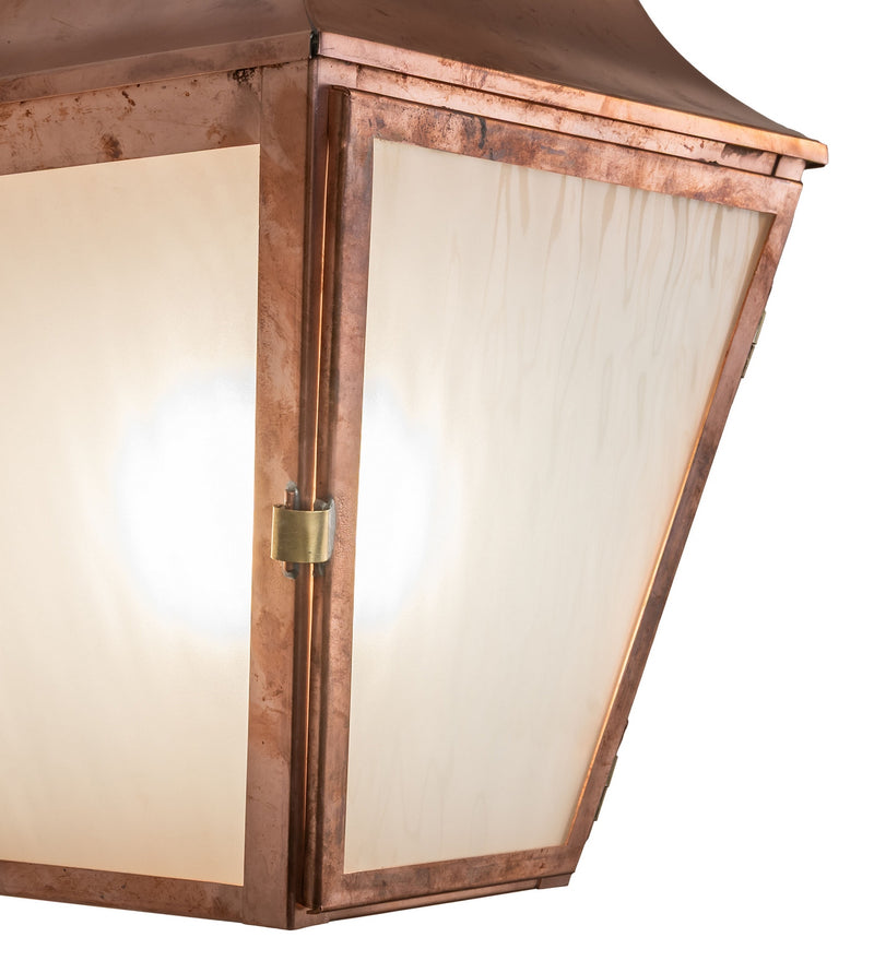 Meyda Tiffany 282534 One Light Wall Sconce, Raw Copper