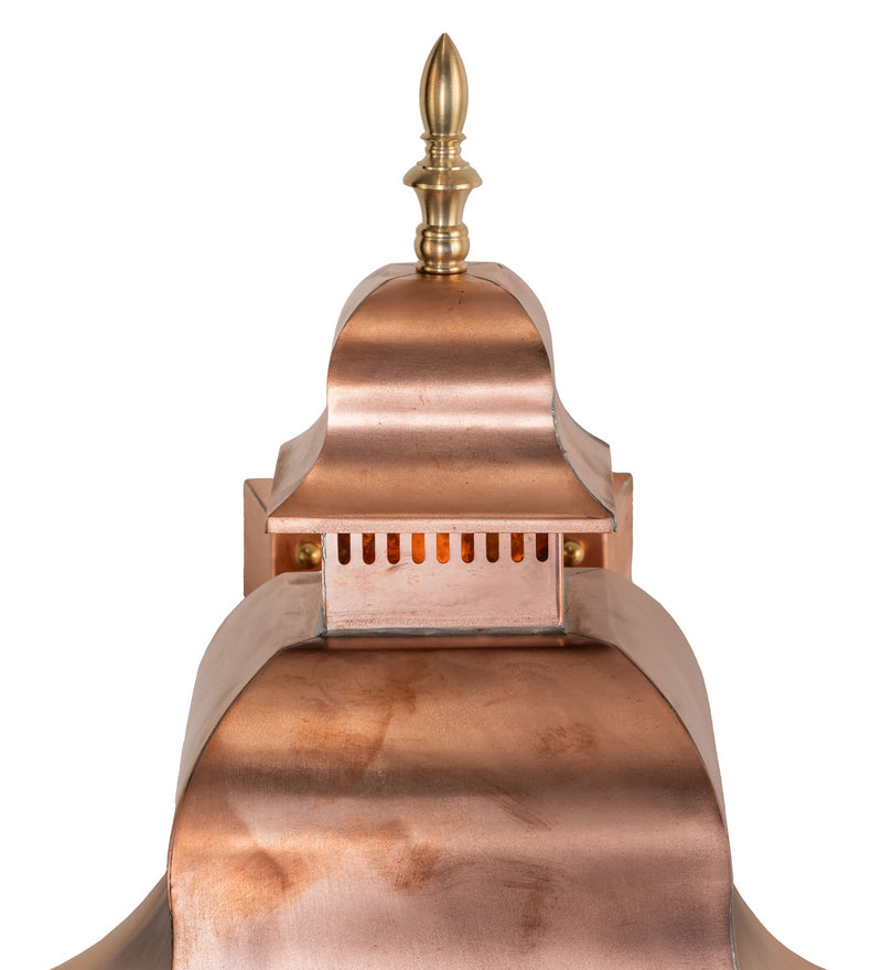 Meyda Tiffany 282534 One Light Wall Sconce, Raw Copper