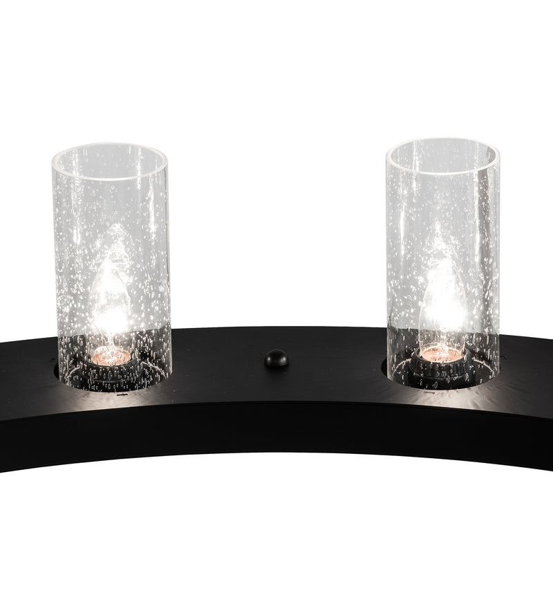 Meyda Tiffany 282920 LED Chandelier, Flat Black
