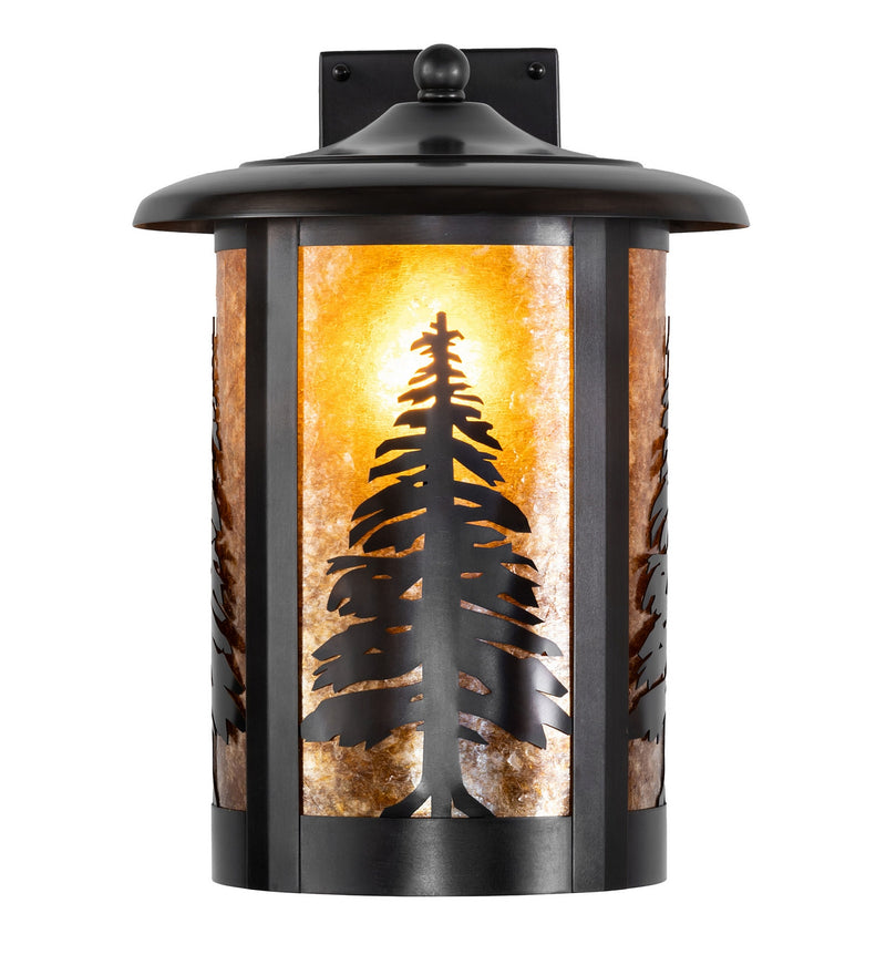 Meyda Tiffany 282980 One Light Wall Sconce, Black Patina