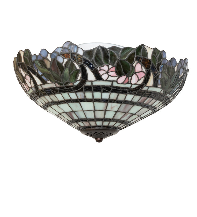 Meyda Tiffany 284596 Three Light Flushmount