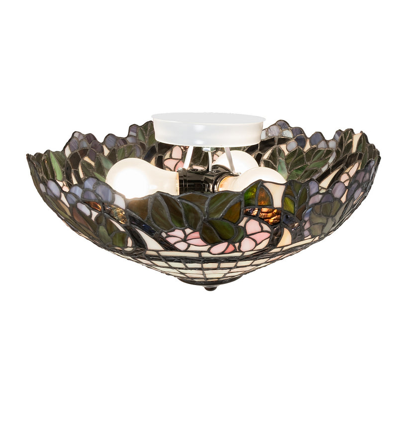 Meyda Tiffany 284596 Three Light Flushmount