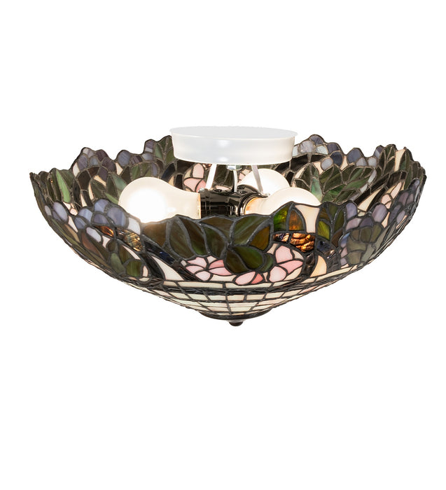Meyda Tiffany 284596 Three Light Flushmount