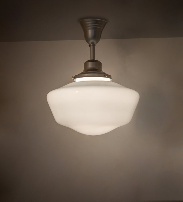 Meyda Tiffany 284743 One Light Pendant, Nickel