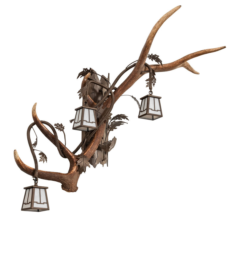 Meyda Tiffany 285216 Three Light Wall Sconce, Tyler Bronze