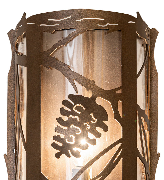Meyda Tiffany 285637 One Light Wall Sconce, Tyler Bronze