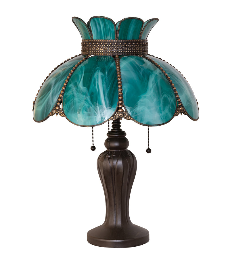 Meyda Tiffany 285986 Three Light Table Lamp