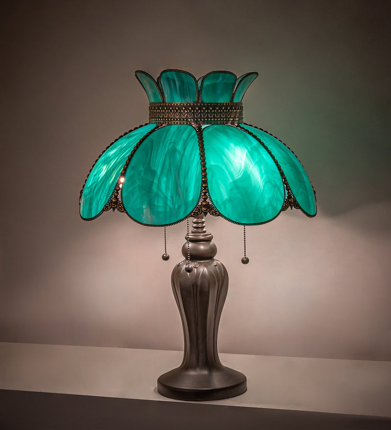 Meyda Tiffany 285986 Three Light Table Lamp