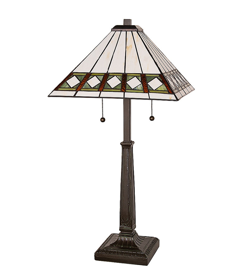 Meyda Tiffany 286312 Two Light Table Lamp
