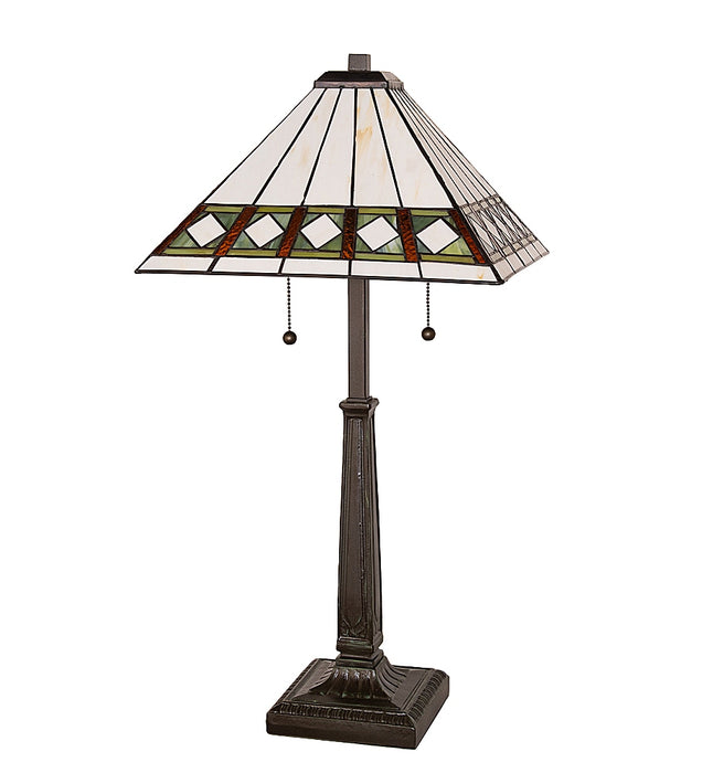 Meyda Tiffany 286312 Two Light Table Lamp