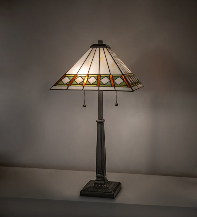Meyda Tiffany 286312 Two Light Table Lamp