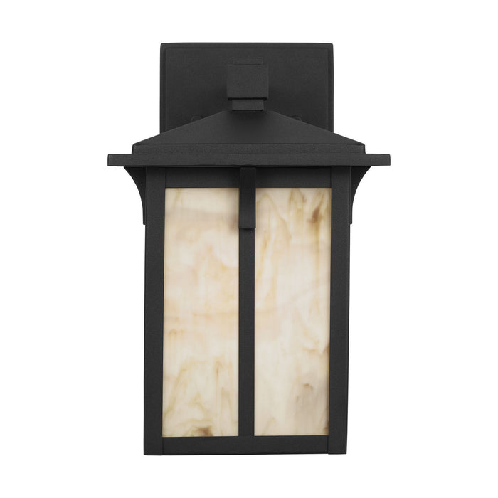 Generation Lighting 8552701CG-12 One Light Outdoor Wall Lantern, Black