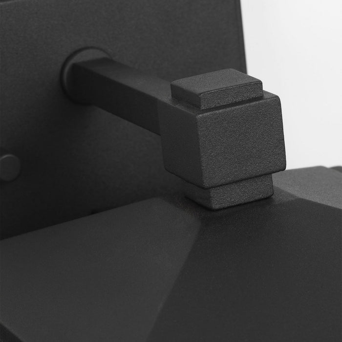 Generation Lighting 8552701CG-12 One Light Outdoor Wall Lantern, Black